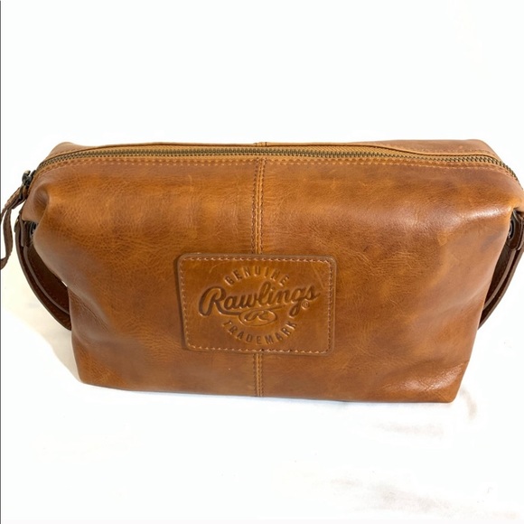 Rawlings Other - 🔥NEW!🔥 Mens RAWLINGS FRANKIE LEATHER TRAVEL KIT